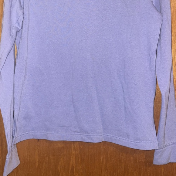 •PINK•MOCK NECK 1/4 ZIP FRESH VOLIET W/CHARCOAL GRAY COLORBLOCK PULLOVER XS - Picture 10 of 10